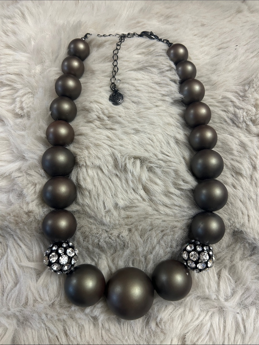 Bill Blass Vintage 1980’s-90’s chunky statement necklace